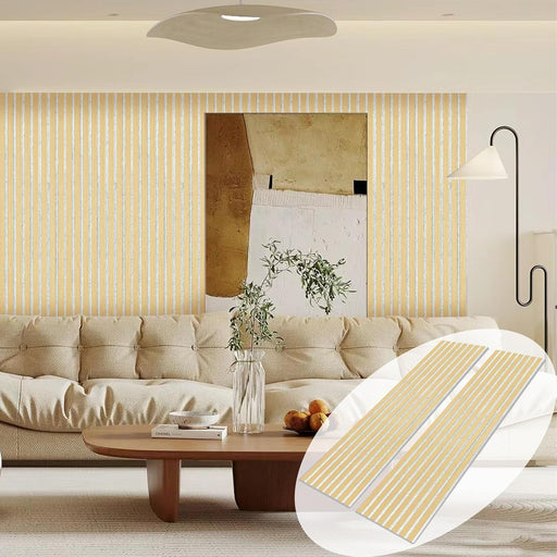 Unisoar engineered oak acoustic wall panels for modern interiors with natural wood finish