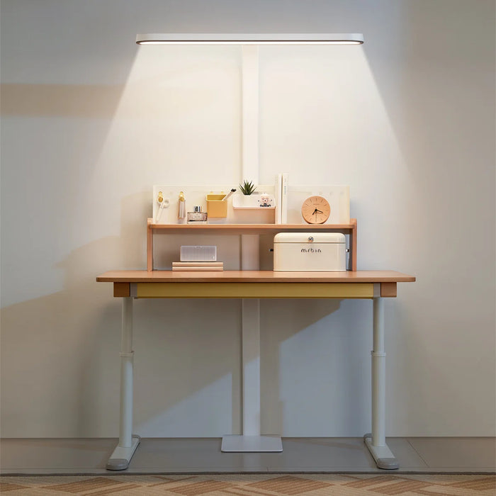 63.0'' 6-Level Height-Adjustable LED Directional Task Floor Lamp