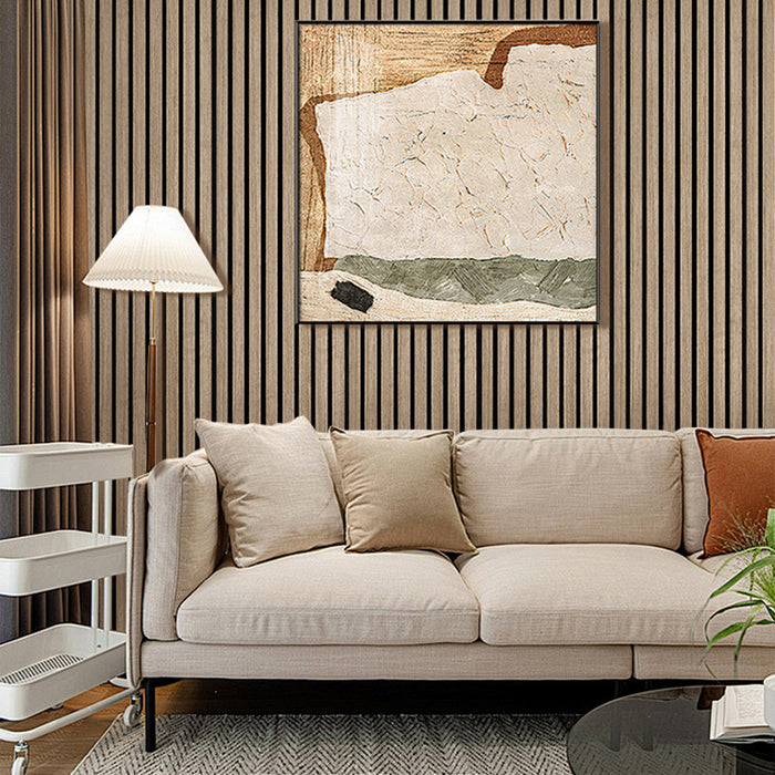 Premium Walnut Acoustic Slat Wall Panels by Unisoar