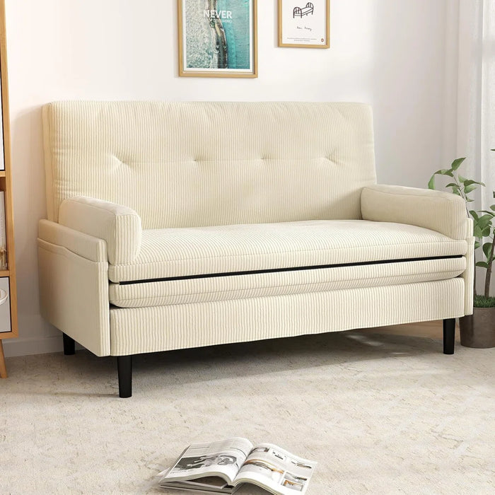 Convertible Queen Sofa Bed Couch | Adjustable Sleeper Chair Pullout