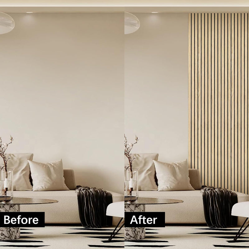 The Lightweight Oak Slat Wall That Actually Improves Acoustics