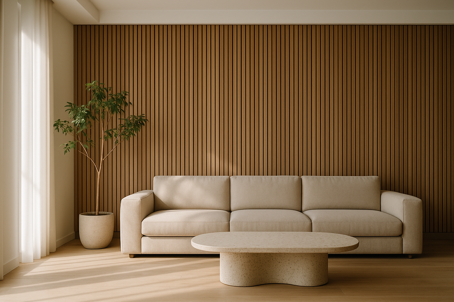 Oak vs Walnut vs MDF vs Polyester for Acoustic Slat Wall Panels
