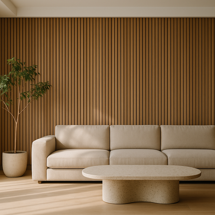Oak vs Walnut vs MDF vs Polyester for Acoustic Slat Wall Panels