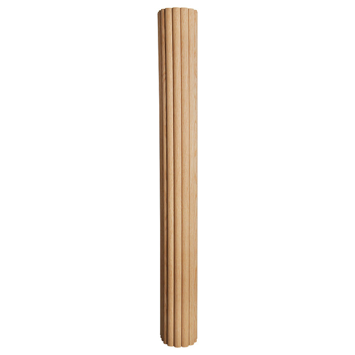 Flexible Wood Slat Wall Panels - 4ft 3D Acoustic Timber Slats for Flat & Curved Walls (2-Pack)
