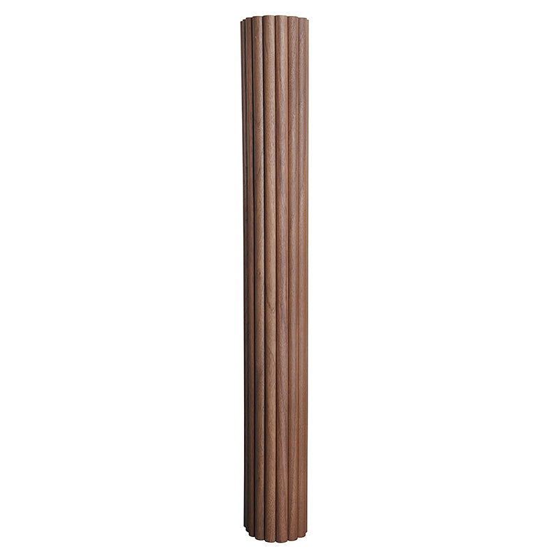 Flexible Wood Slat Wall Panels - 4ft 3D Acoustic Timber Slats for Flat & Curved Walls (2-Pack)