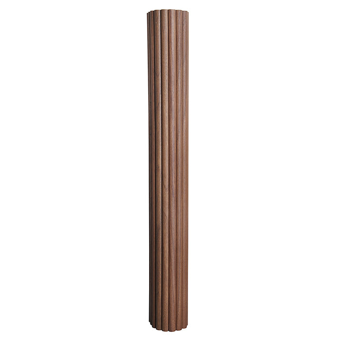 Flexible Wood Slat Wall Panels - 4ft 3D Acoustic Timber Slats for Flat & Curved Walls (2-Pack)