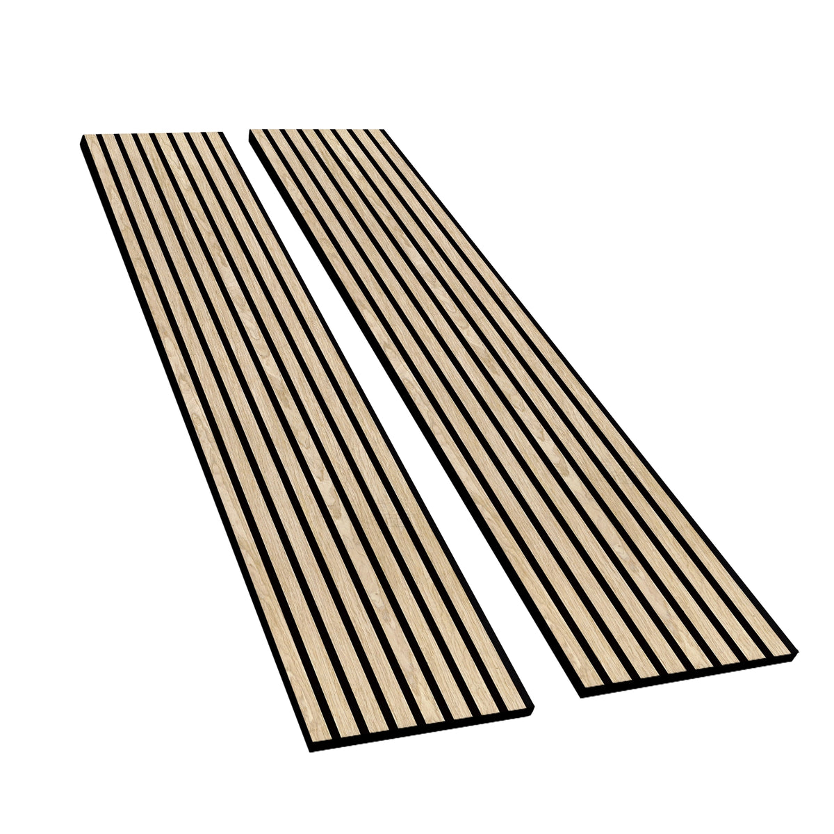 Lightweight Flexible Oak Veneer Acoustic Slat Wall Panels Unisoar