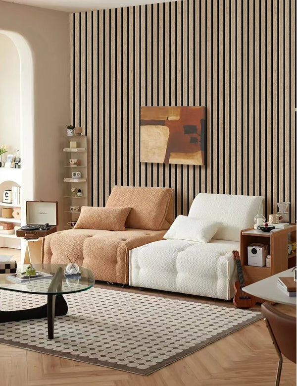 Lightweight Flexible Walnut Veneer Wall Panels