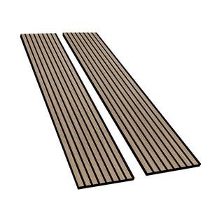 Paneles acústicos de pared de láminas flexibles y ligeros de chapa de nogal Unisoar 