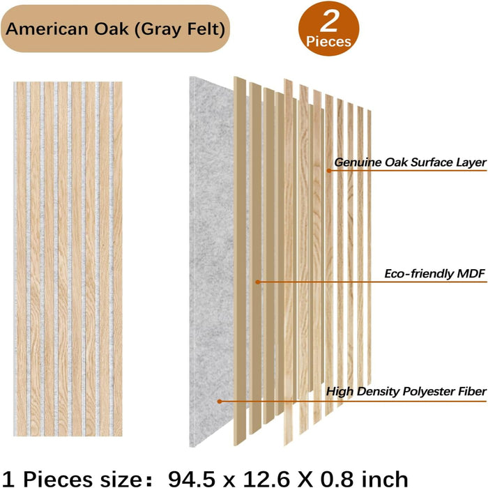 Living room with Premium American Oak Acoustic Panels by Unisoar on the feature wall