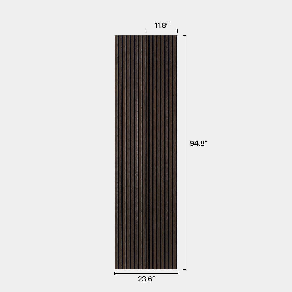 Paneles acústicos de pared de láminas de chapa de madera ahumada, ligeros y flexibles, Unisoar 
