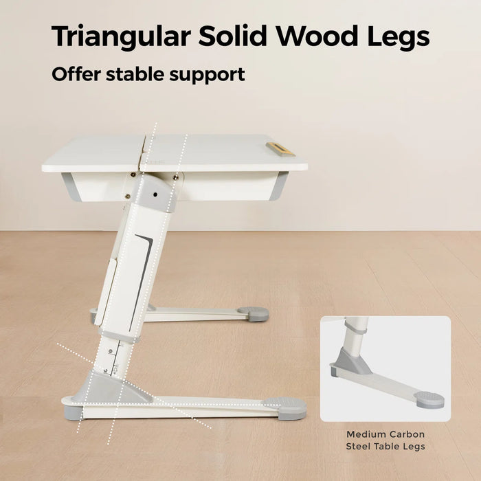 41.3'' Adjustable Ergonomic Kids Desk with Tiltable tabletop