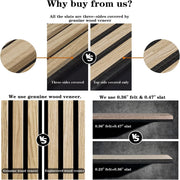 Comparison of Unisoar acoustic panels with three-sided oak veneer versus single top-covered panels