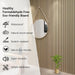 Eco-friendly acoustic slat wall panel with waterproof scratch-resistant and formaldehyde-free features