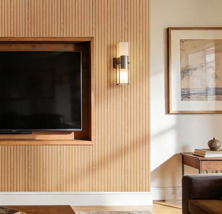 Flexible Wood Slat Wall Panels - 4ft 3D Acoustic Timber Slats for Flat & Curved Walls (2-Pack)