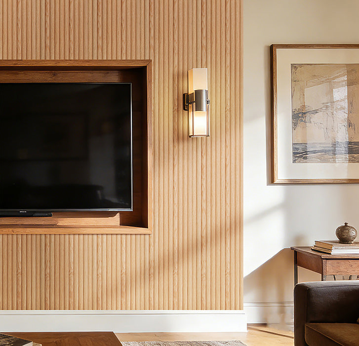 Flexible Wood Slat Wall Panels - 4ft 3D Acoustic Timber Slats for Flat & Curved Walls (2-Pack)