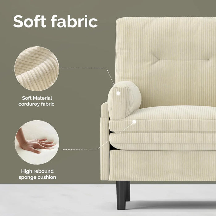 Convertible Queen Sofa Bed Couch | Adjustable Sleeper Chair Pullout