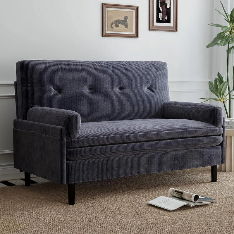Convertible Queen Sofa Bed Couch | Adjustable Sleeper Chair Pullout