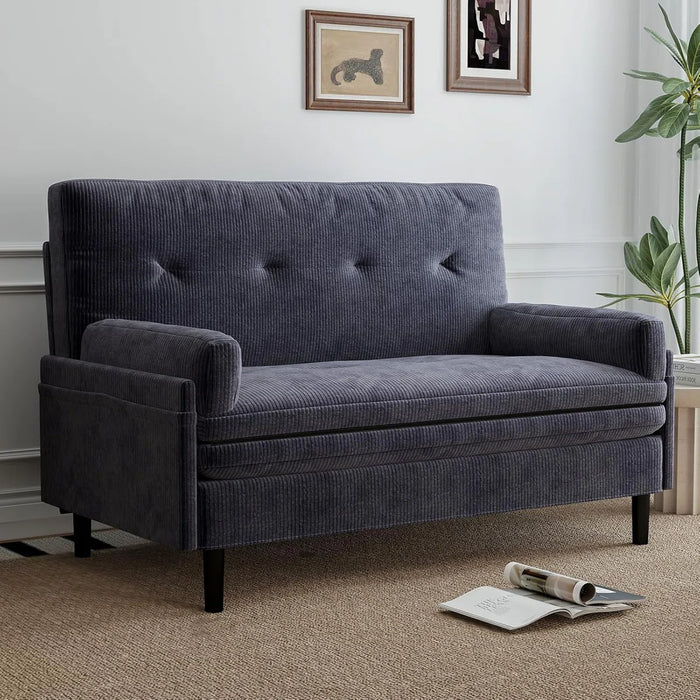 Convertible Queen Sofa Bed Couch | Adjustable Sleeper Chair Pullout