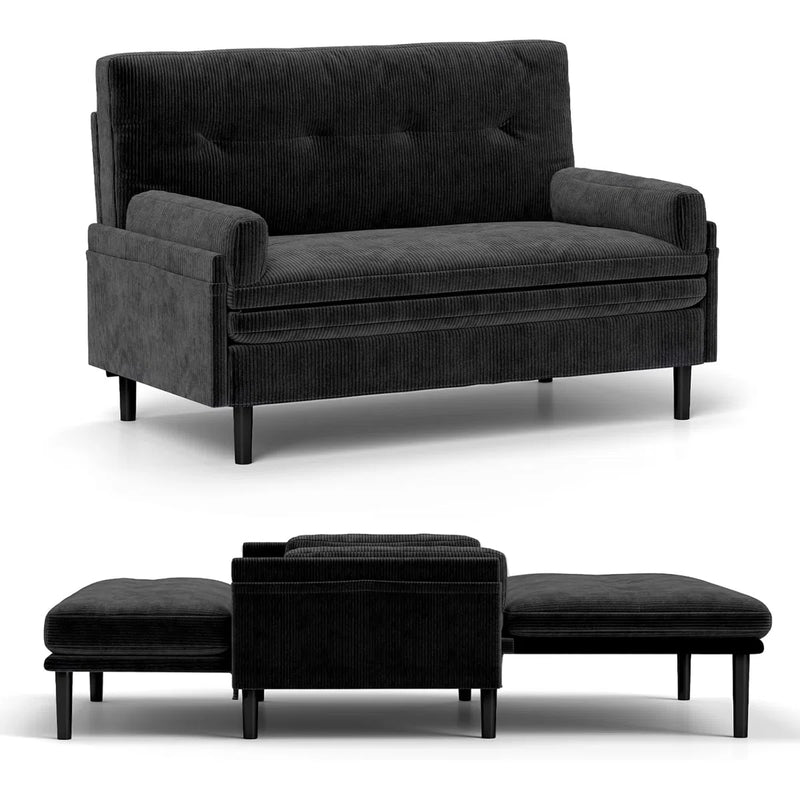 Convertible Queen Sofa Bed Couch | Adjustable Sleeper Chair Pullout