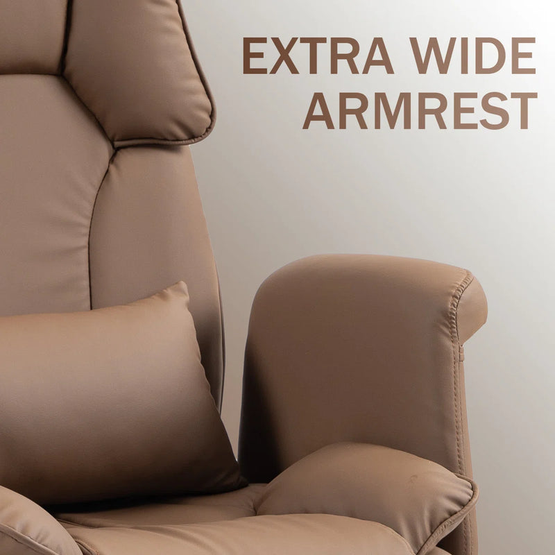Massage Office Chair | 155° Reclining Ergonomic Chair with Footrest